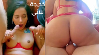 arab girl having 2 some in sweeden